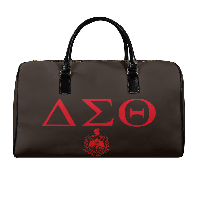 On the Move Vegan Leather Duffle Bag