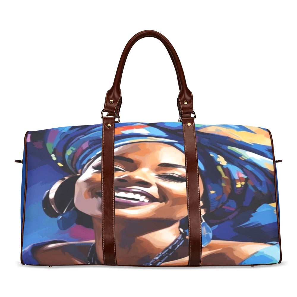 "Soaking it All In" Canvas Tote