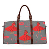 "Red Hearts with Kisses" Canvas Tote