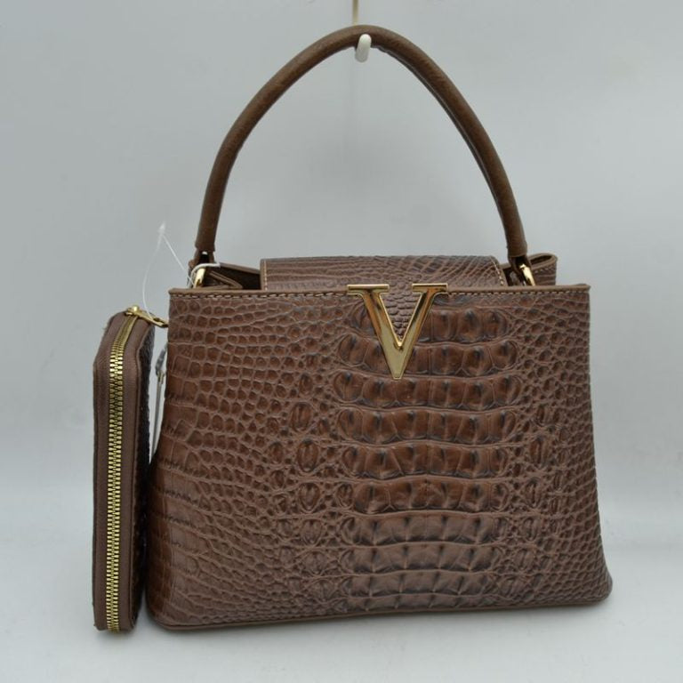 Soft Coffee Short Stakk with wallet