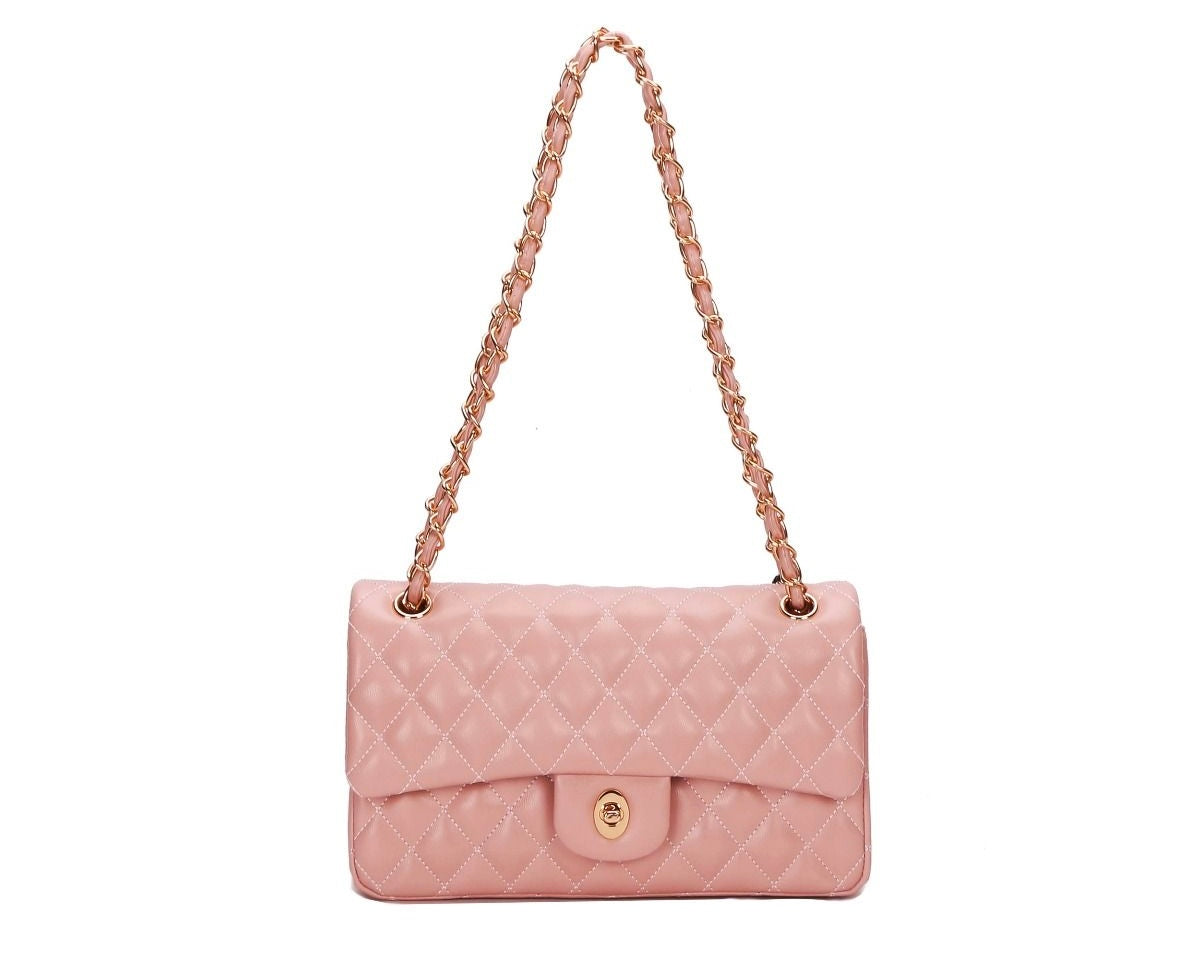 Blush pink 2025 chanel bag