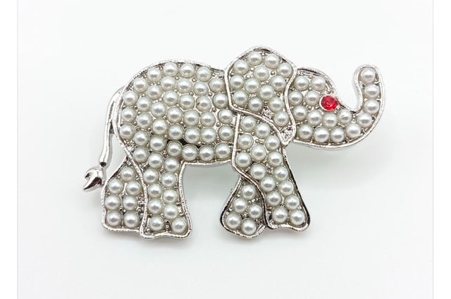 Baby Elephant Brooch