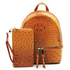 Madison Mustard Backpack Set