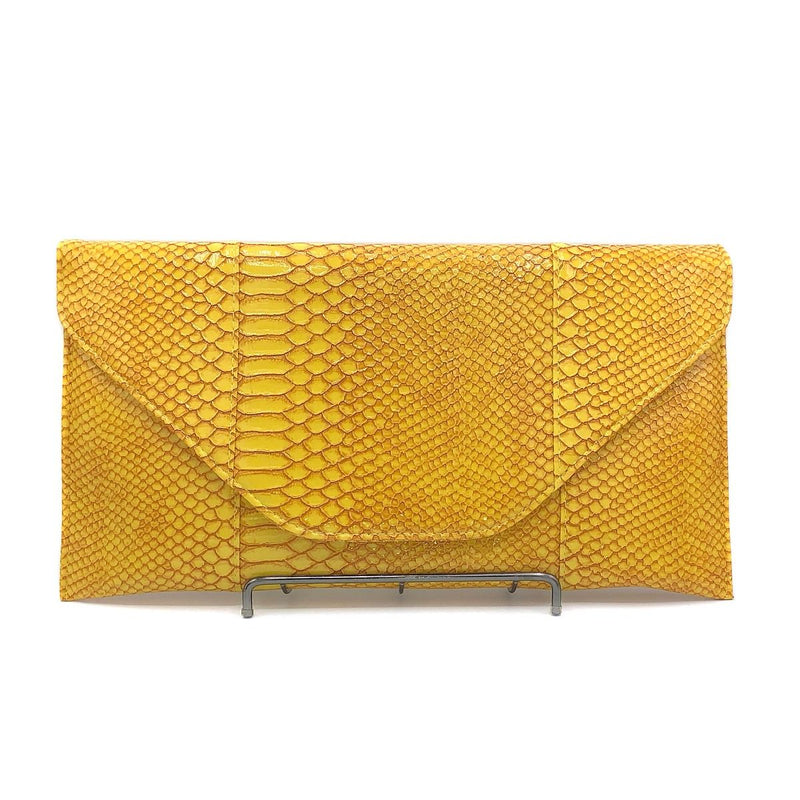 Large Yellow Envelope Clutch