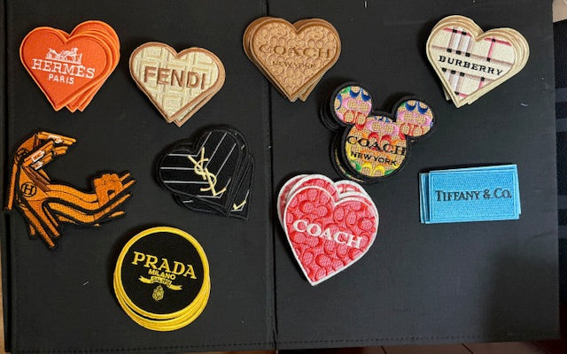 Variety Designer Patches Bundle  (10 QTY)