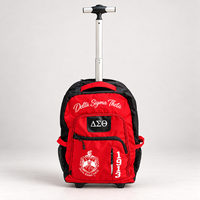 Delta Sigma Theta Backpack/Roller Combo