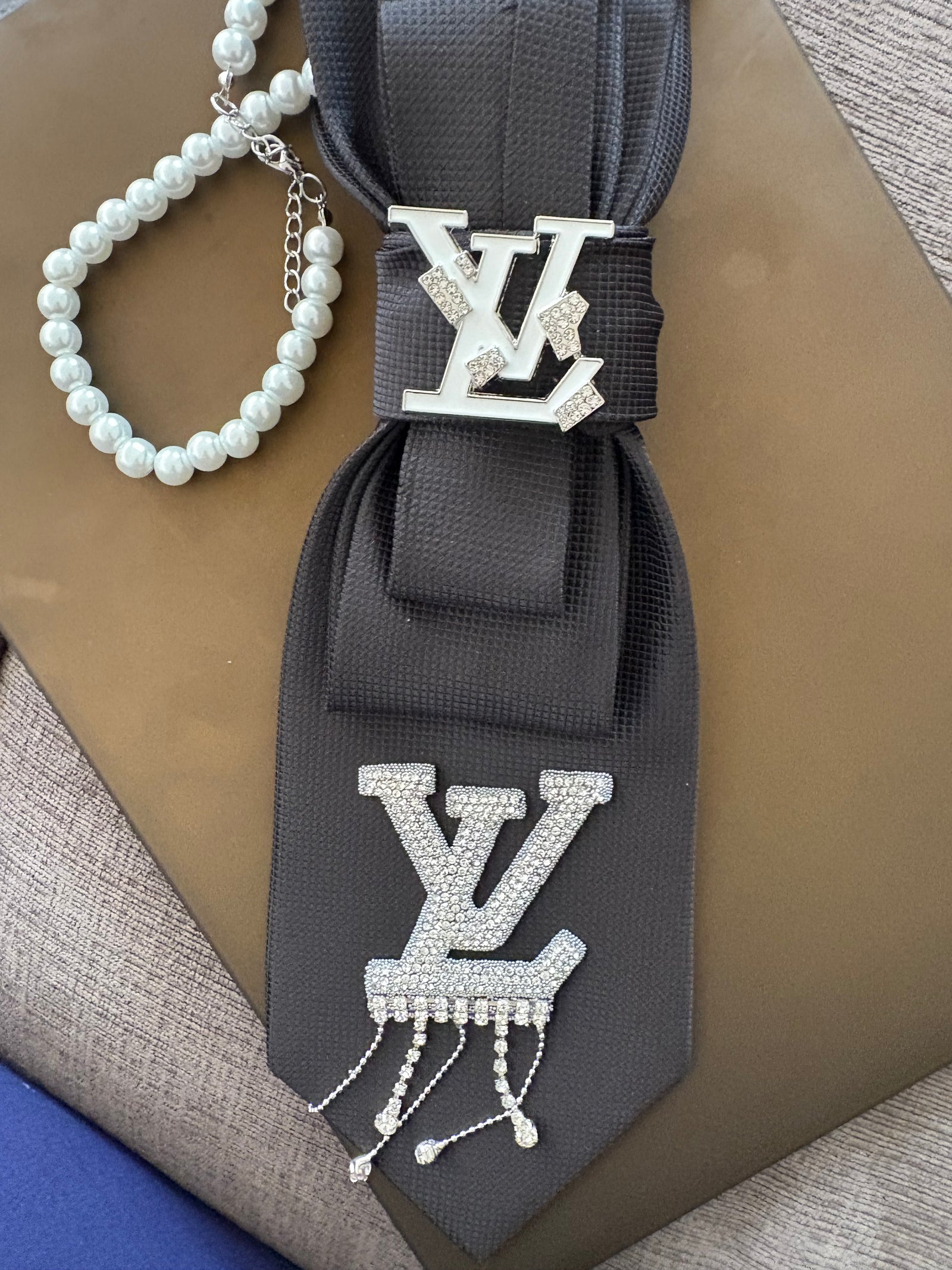 Custom LV Black Tie