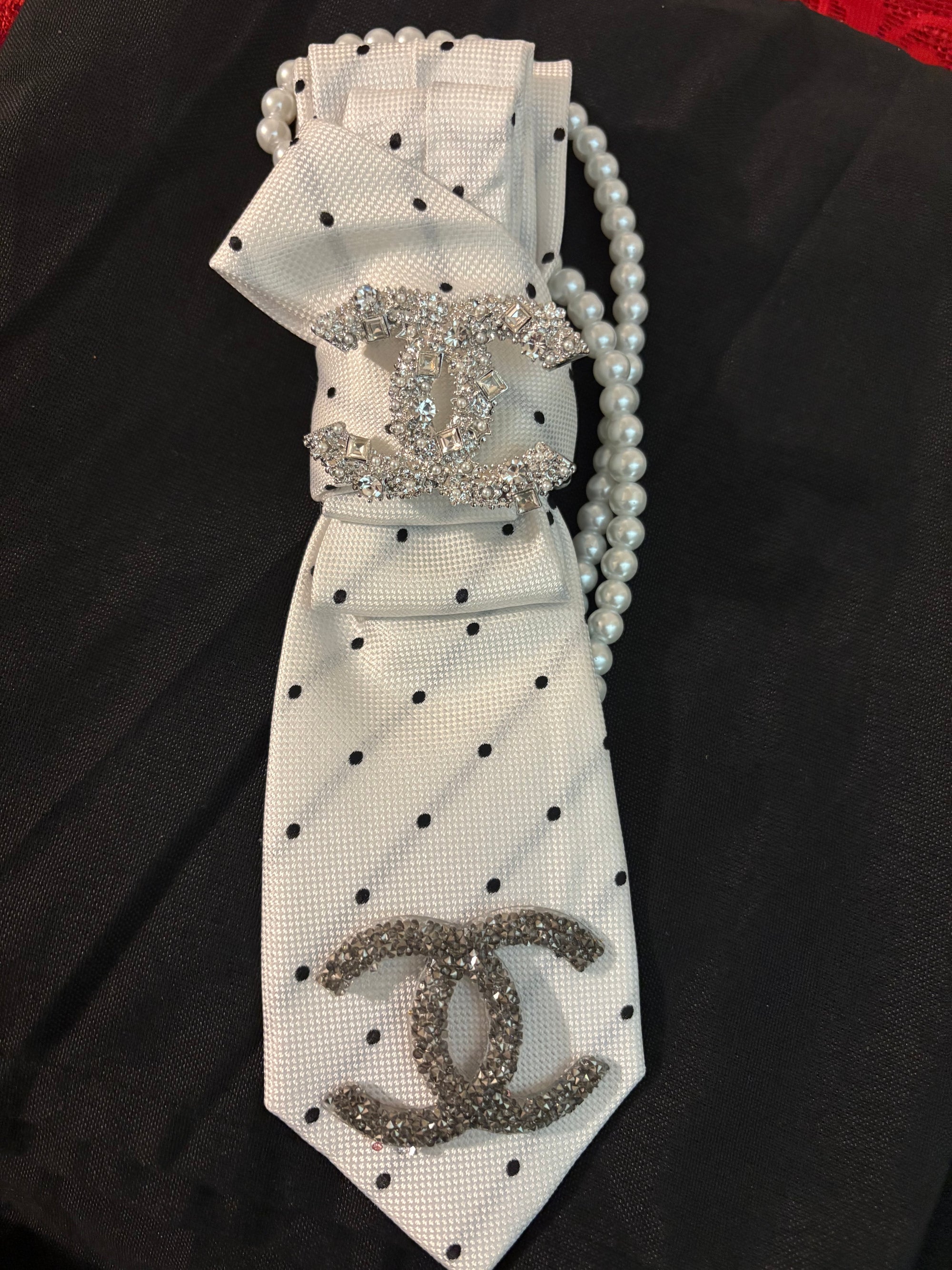 Custom Classy Tie Necklace CC