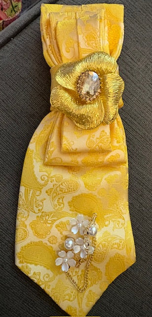 The Golden Child Tie Necklace