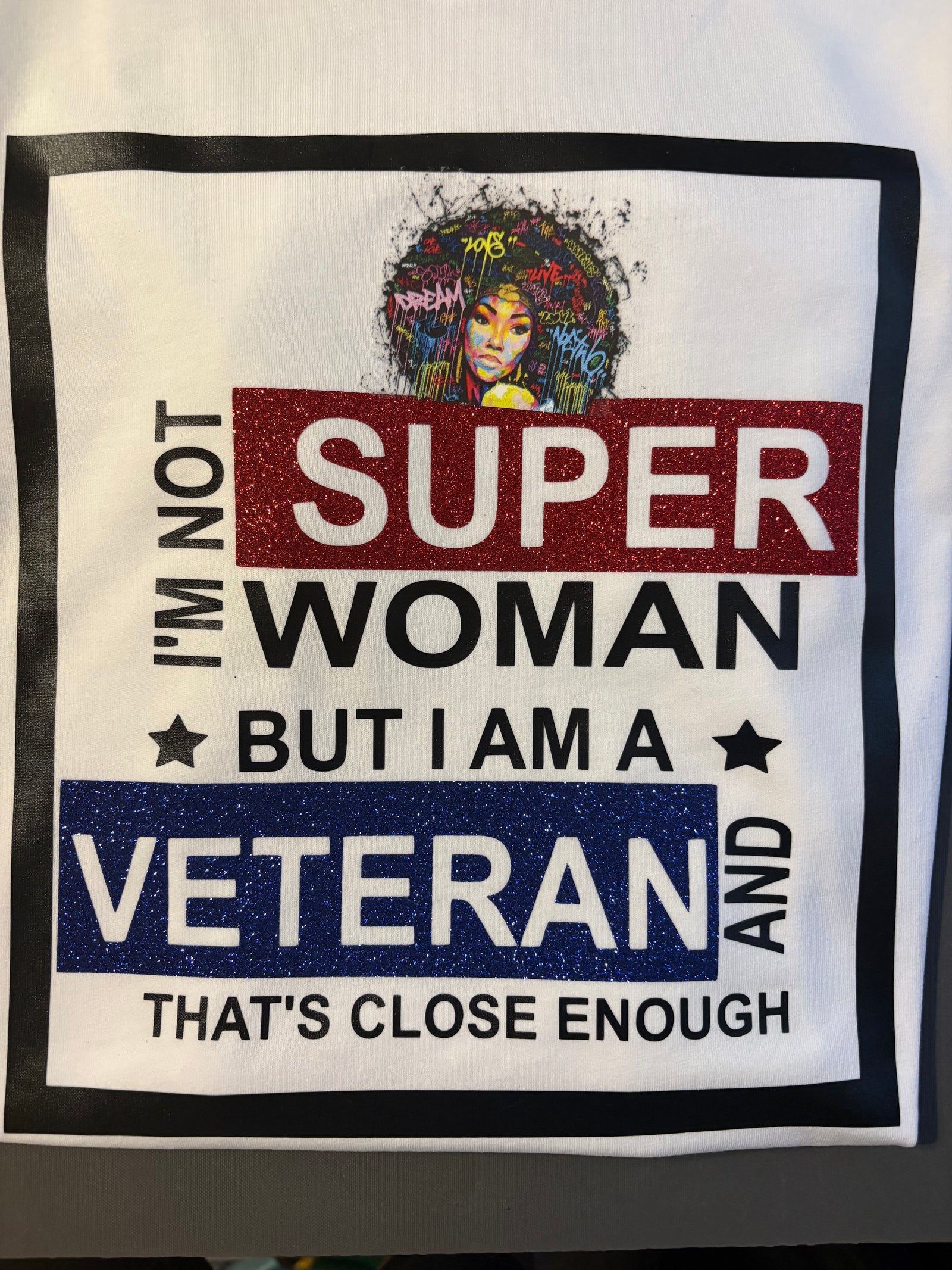 Veteran Superwoman Tee