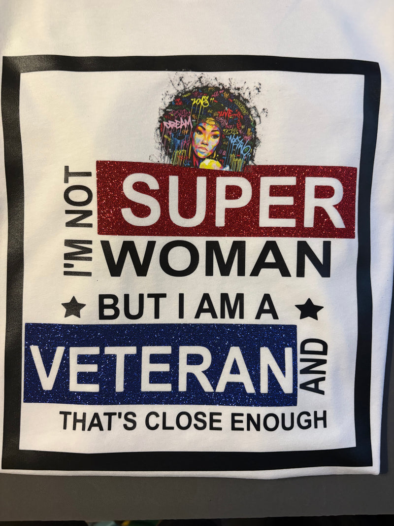 Veteran Superwoman Tee