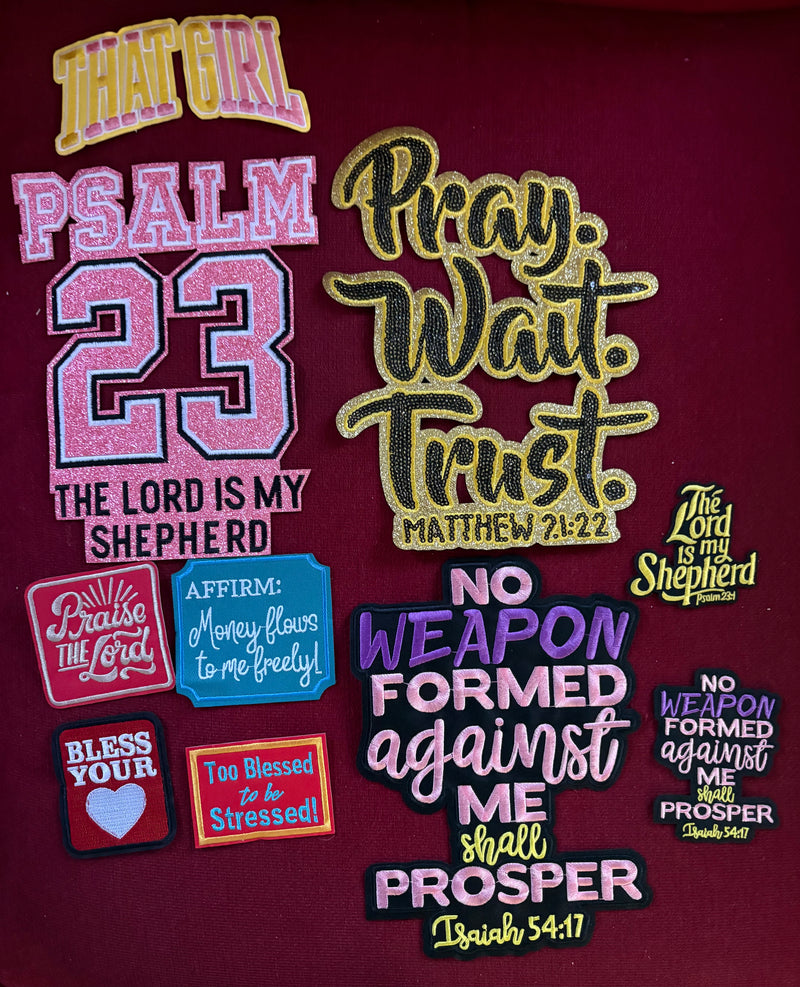 Praying Patch Bundle