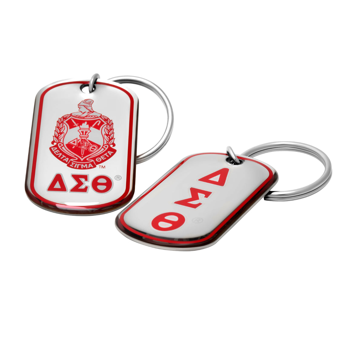 Dog Tag Key Chain