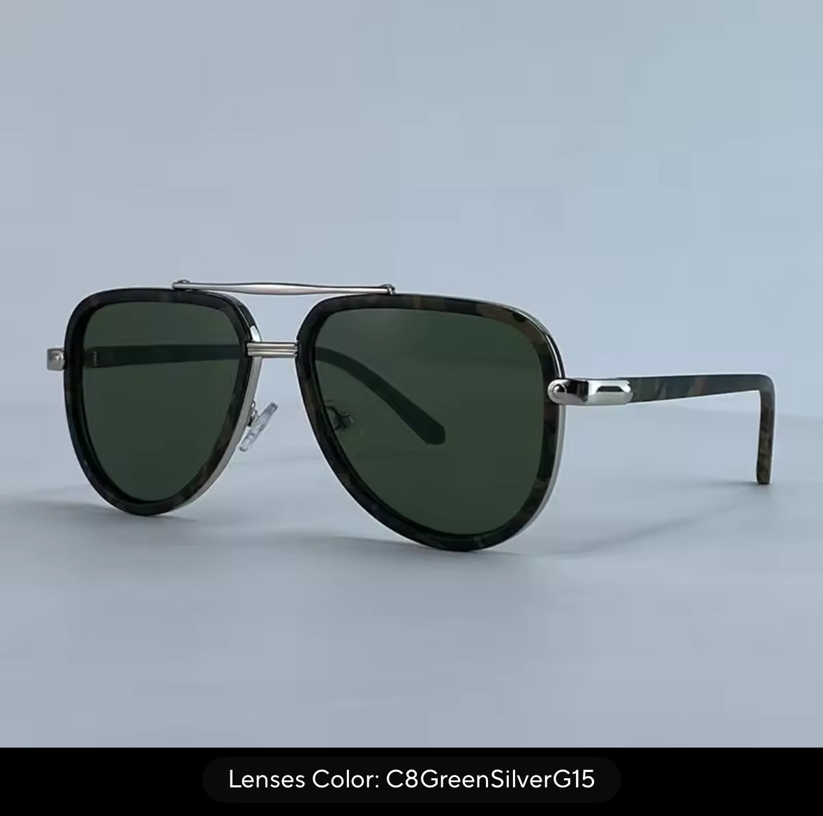 Hunter Green Aviators
