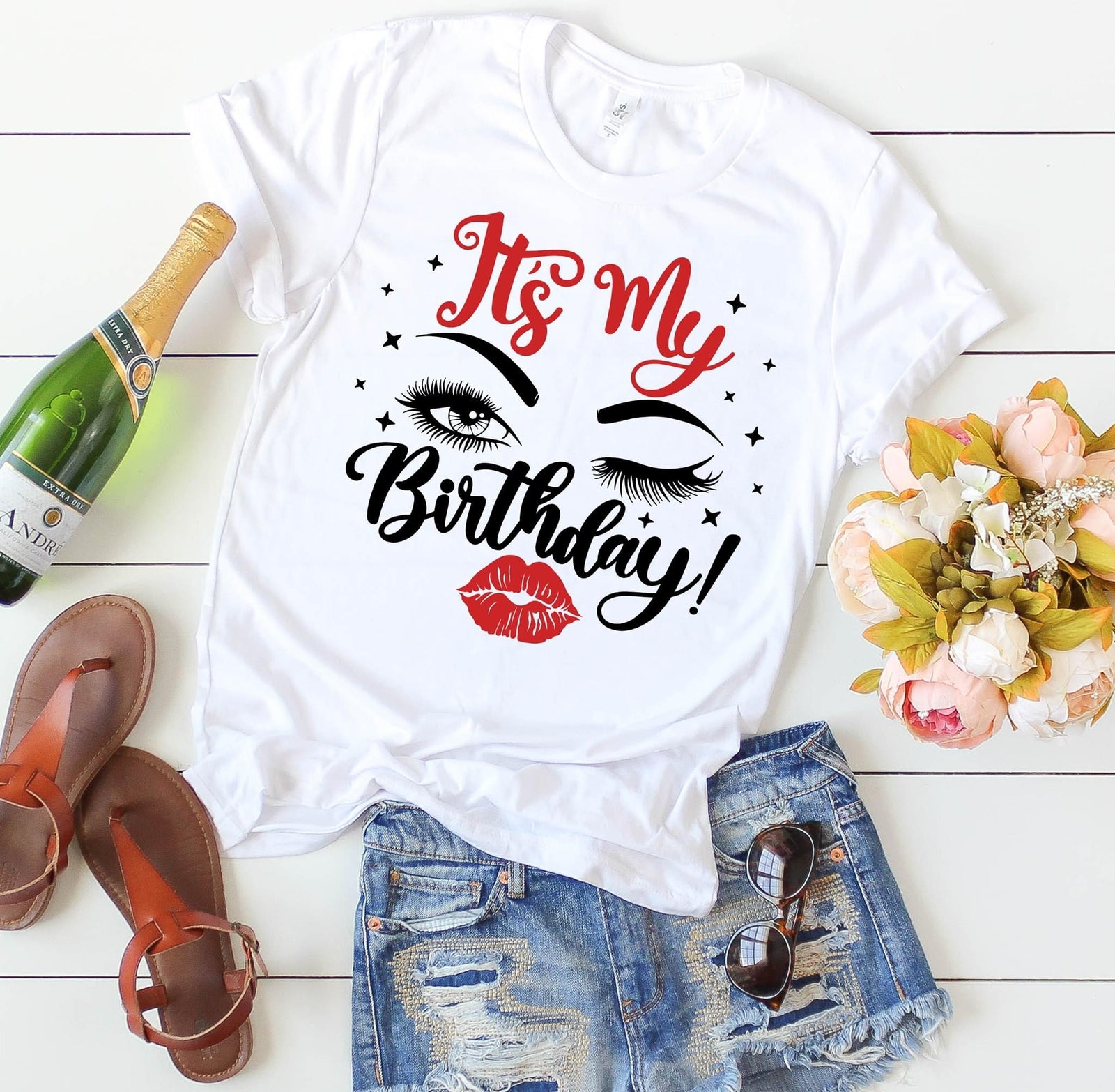 "It's My Birthday" tee