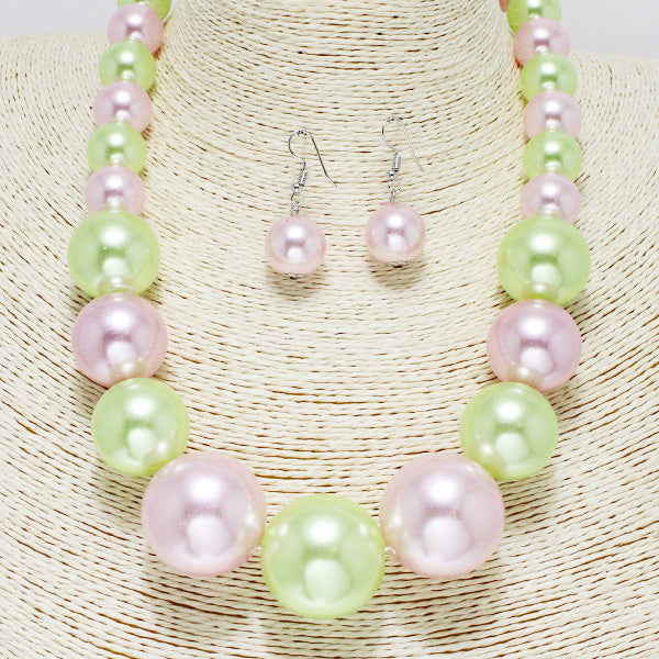 Single Strand Pink/Green Set